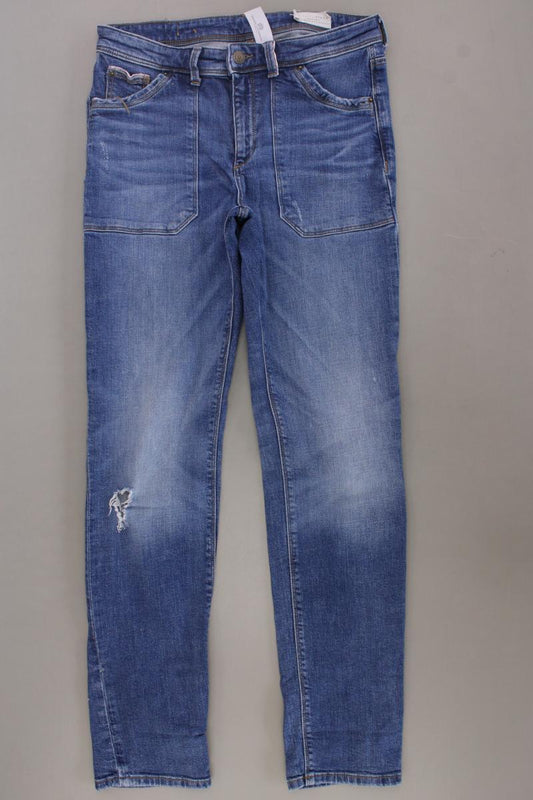 Esprit Straight Jeans Gr. W28 blau aus Baumwolle