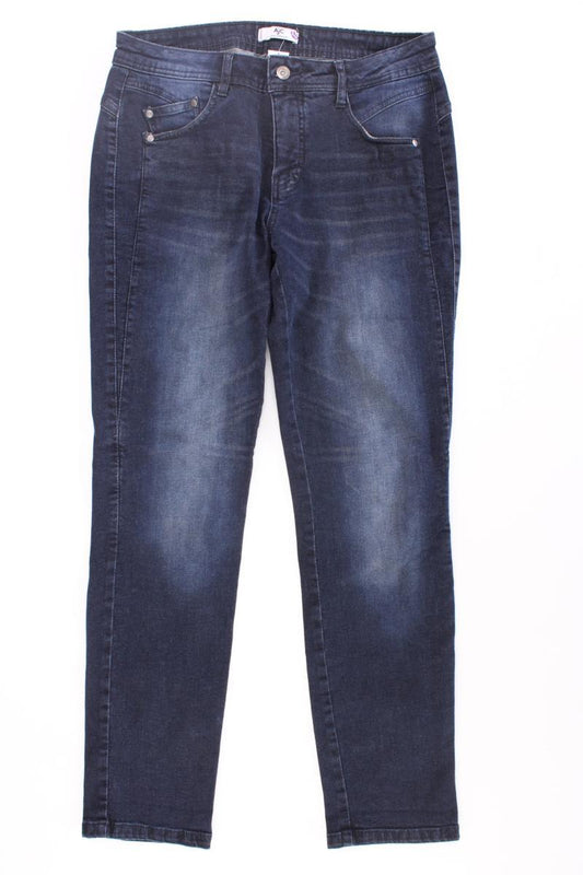 AJC Fashion Skinny Jeans Gr. 40 blau aus Baumwolle