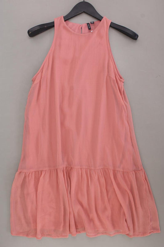 Vero Moda Chiffonkleid Gr. S Ärmellos rosa aus Polyester