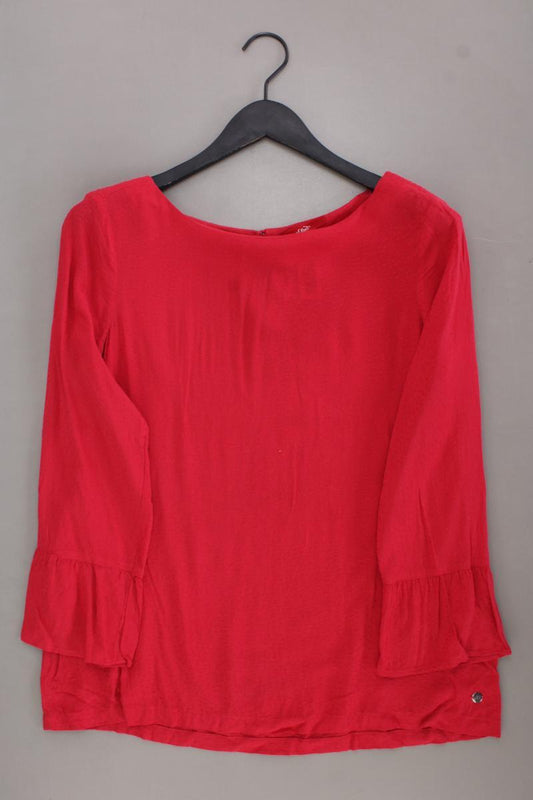 s.Oliver Classic Bluse Gr. 38 3/4 Ärmel rot aus Viskose