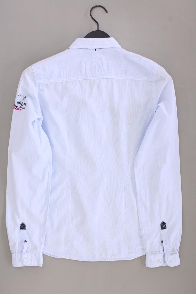 Soccx Langarmbluse Gr. 36 gestreift blau aus Baumwolle
