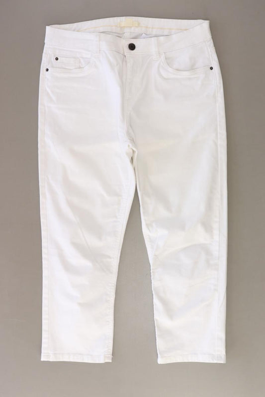 Esprit 7/8 Jeans Gr. 38 weiß aus Baumwolle