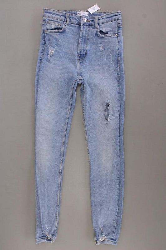Zara Skinny Jeans Gr. 36 blau