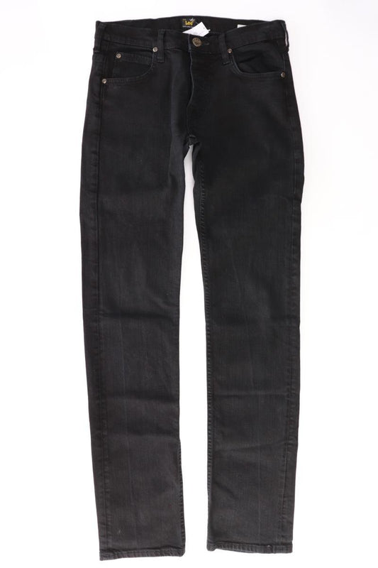 Lee Straight Jeans für Herren Gr. W30/L34 schwarz aus Baumwolle