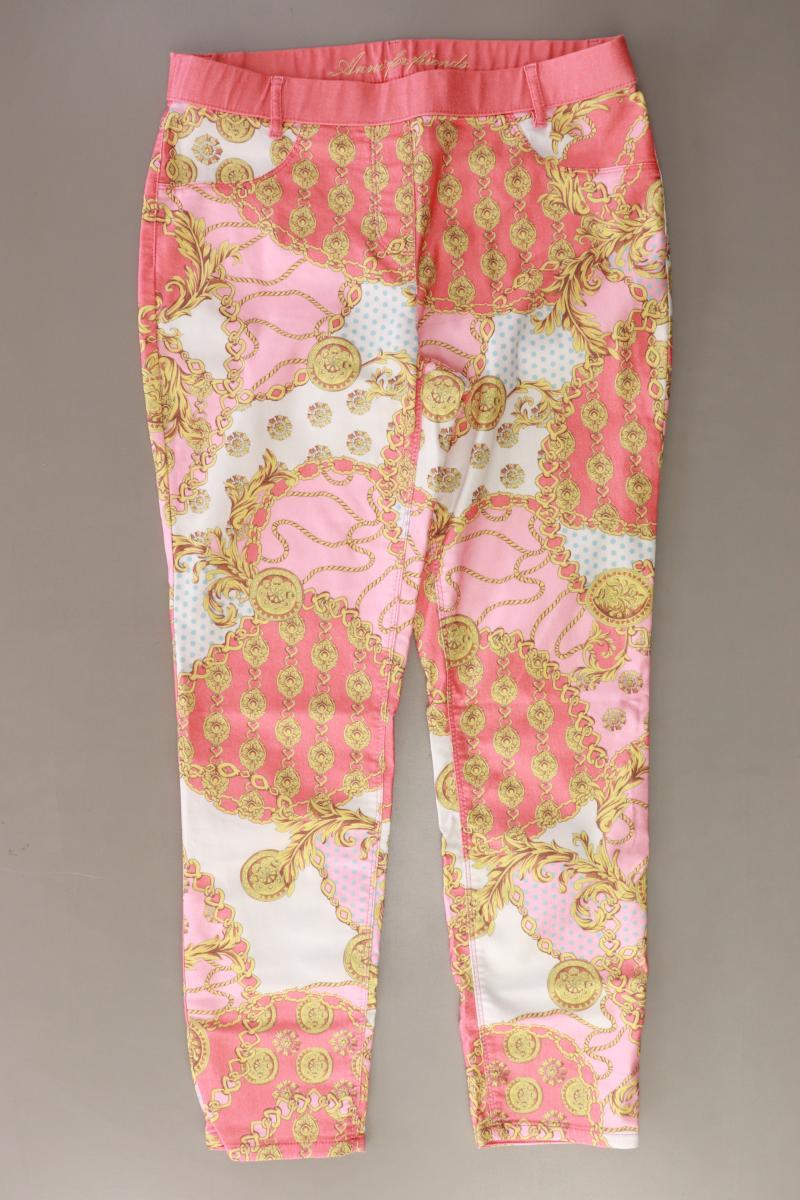 Stoffhose Gr. 40 orange aus Baumwolle