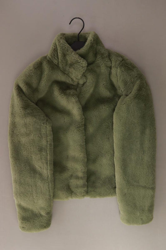 Vero Moda Kunstfelljacke Gr. XS neuwertig grün aus Polyacryl