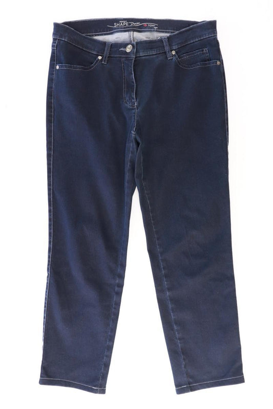 TONI Straight Jeans Gr. Kurzgröße 38 blau aus Baumwolle