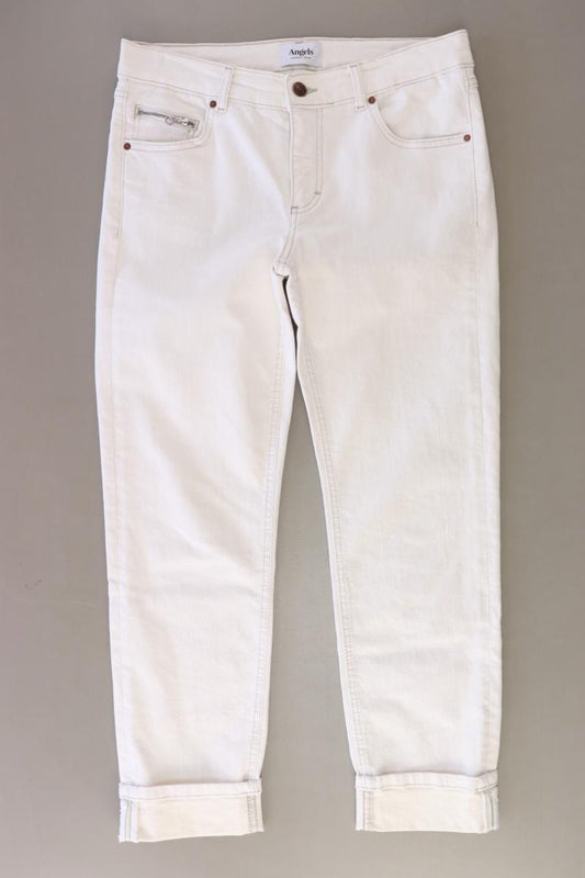 Angels Straight Jeans Gr. 38 weiß aus Baumwolle