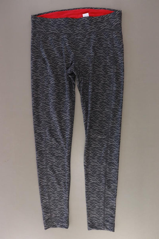 Sporthose Gr. 40/42 mit Tierdruck grau aus Polyester