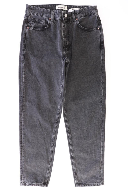 Pull&Bear Mom Jeans Gr. 40 schwarz aus Baumwolle
