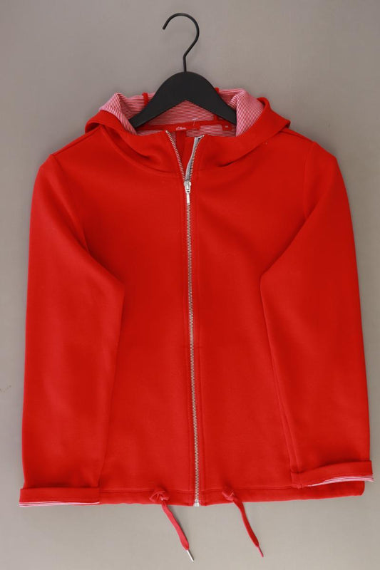 s.Oliver Sweatjacke Gr. 36 neuwertig Langarm rot