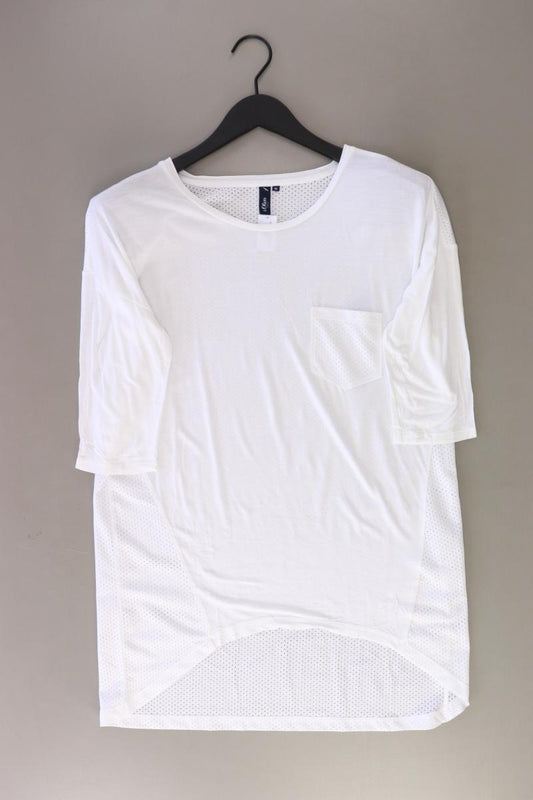 s.Oliver Regular Shirt Gr. M 3/4 Ärmel weiß