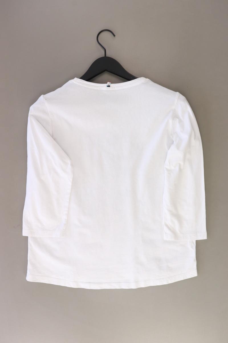 Cecil Printshirt Gr. M neuwertig 3/4 Ärmel weiß aus Baumwolle