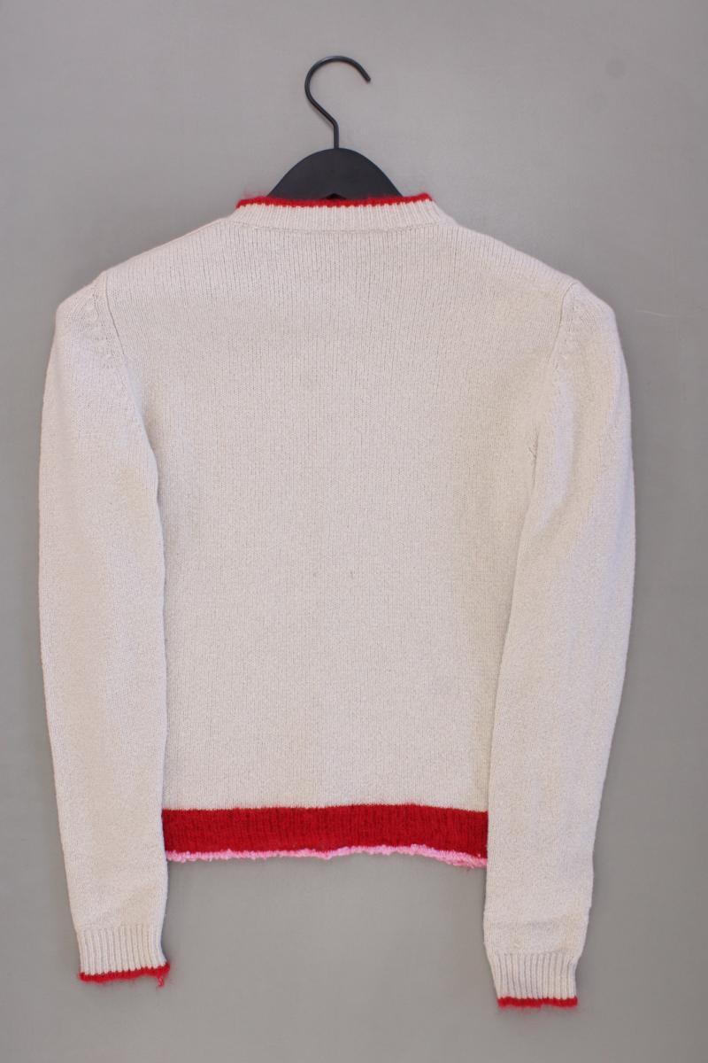 vanessabruno Grobstrickpullover Gr. S creme aus Polyamid