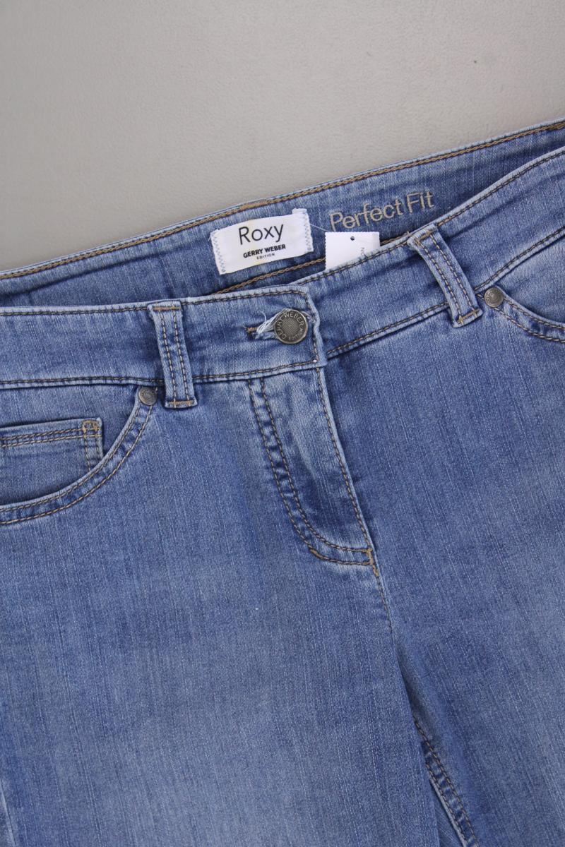 Gerry Weber Skinny Jeans Gr. 38 blau aus Baumwolle