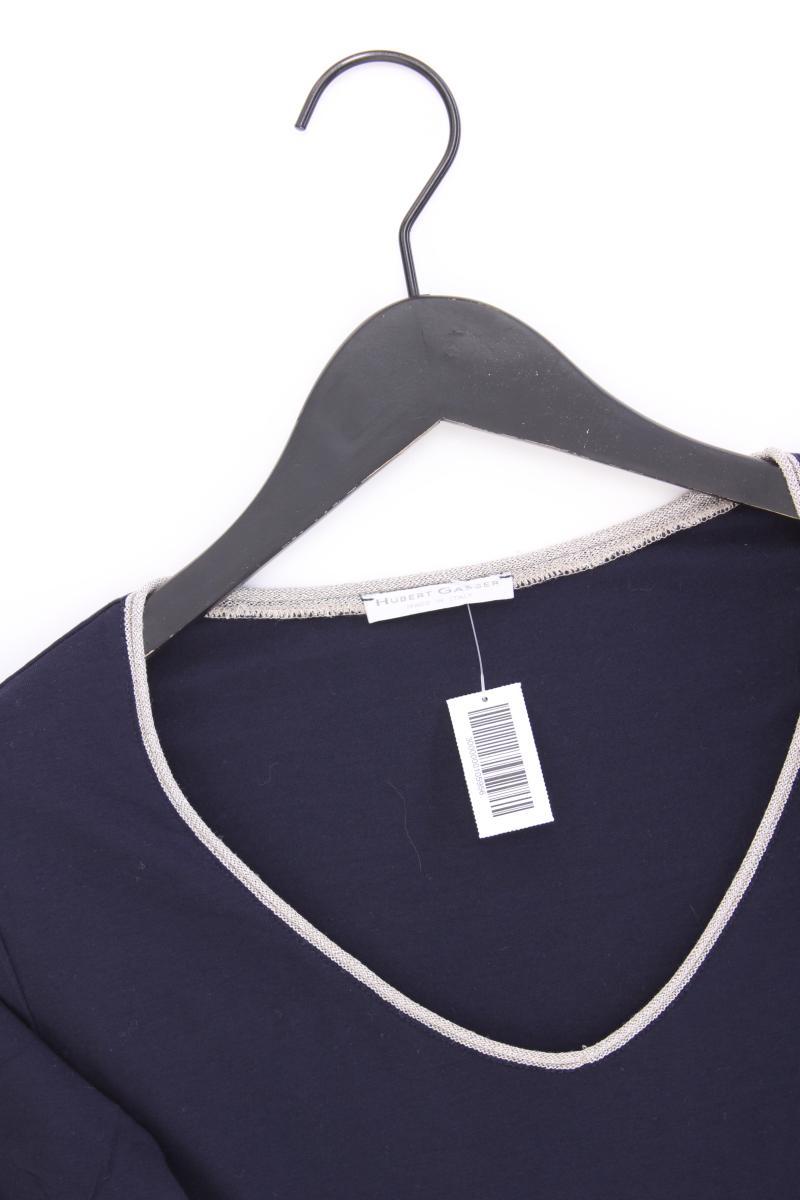 Hubert Gasser T-Shirt Gr. 42 Kurzarm blau