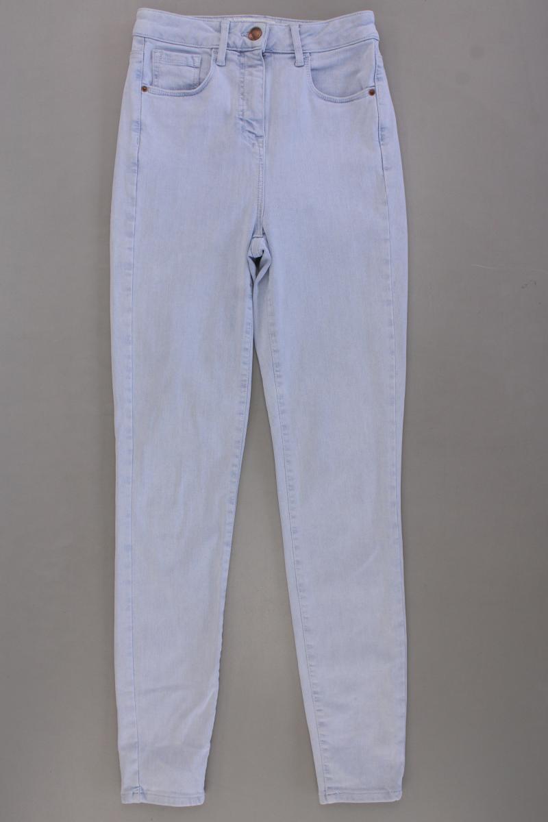 next Skinny Jeans Gr. 36 blau aus Baumwolle