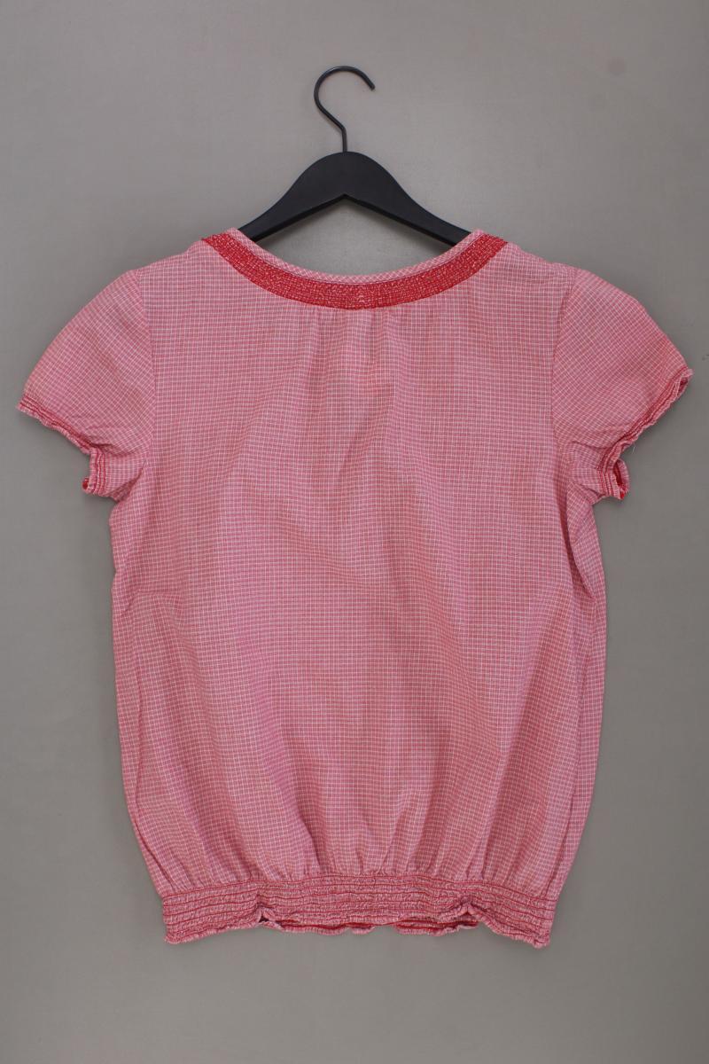 s.Oliver Karobluse Gr. 38 kariert Kurzarm rot