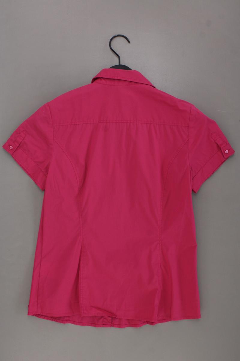 s.Oliver Kurzarmbluse Gr. 38 pink aus Baumwolle