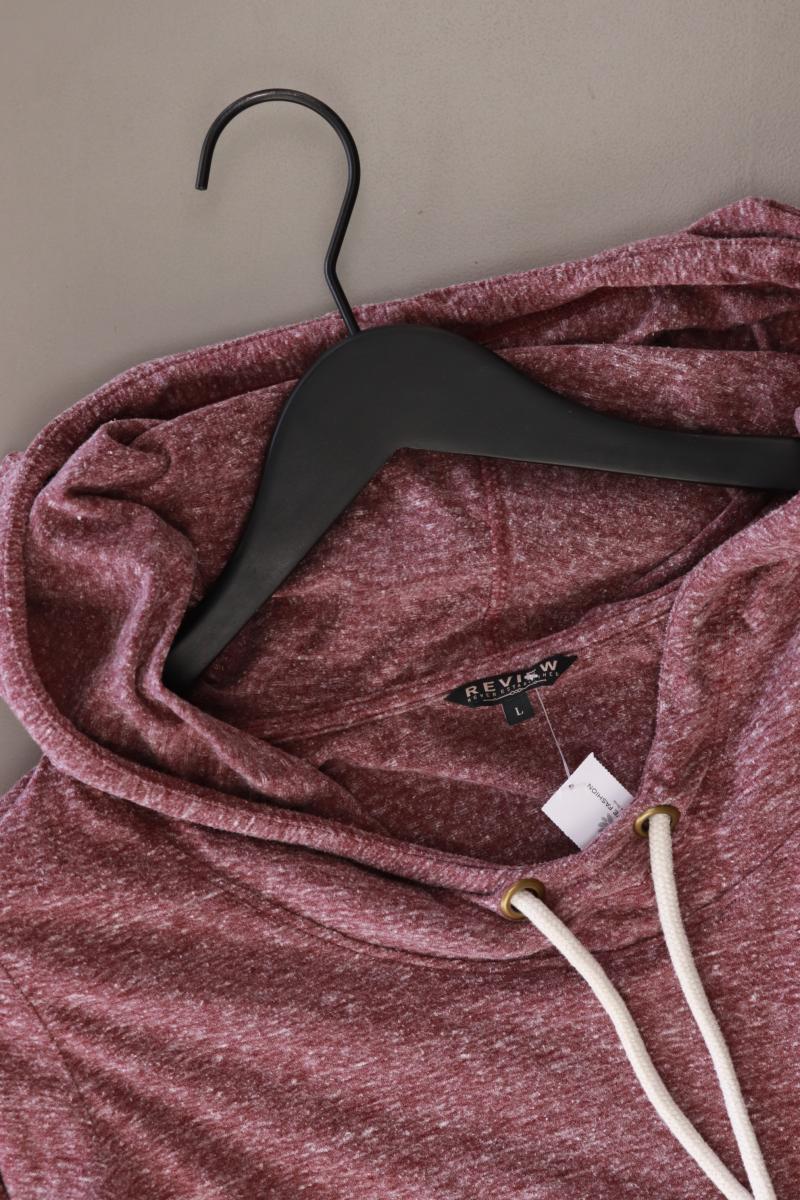 Review Hoodie Gr. L rot aus Polyester
