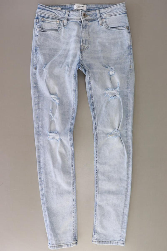 Jack & Jones Skinny Jeans für Herren Gr. W30/L32 Modell Liam blau aus Baumwolle