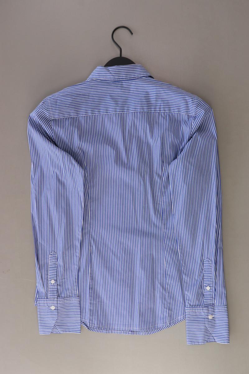 United Colors of Benetton Langarmbluse Gr. S gestreift blau aus Baumwolle