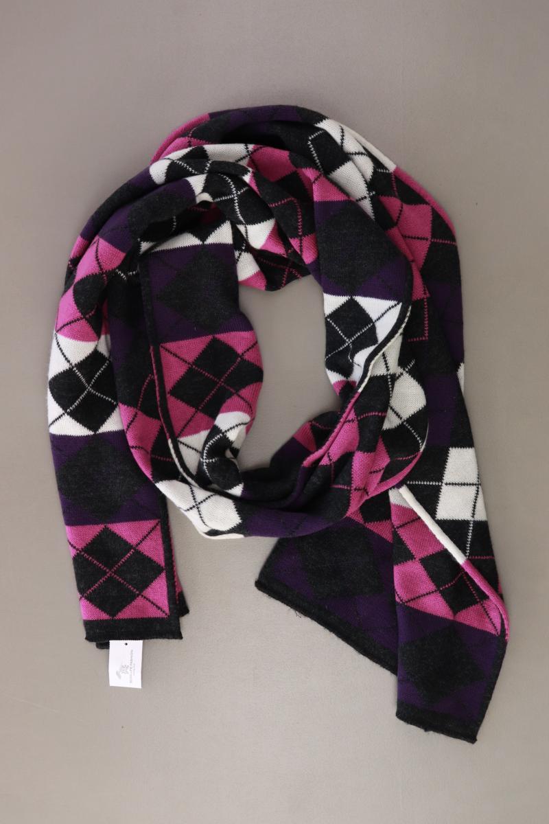 Tuch mit Rautenmuster lila