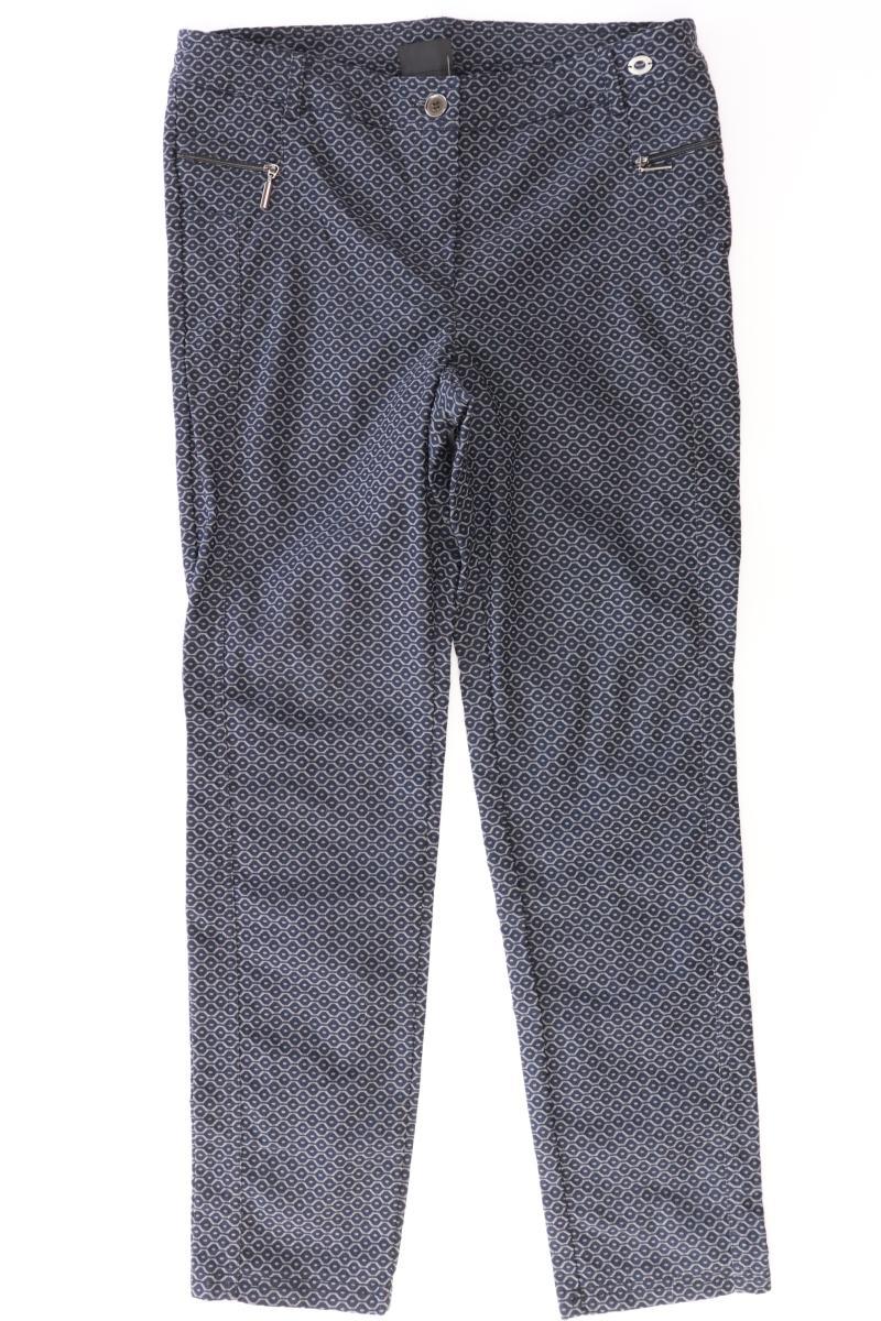 Lisa Tossa Stoffhose Gr. 42 schwarz aus Baumwolle