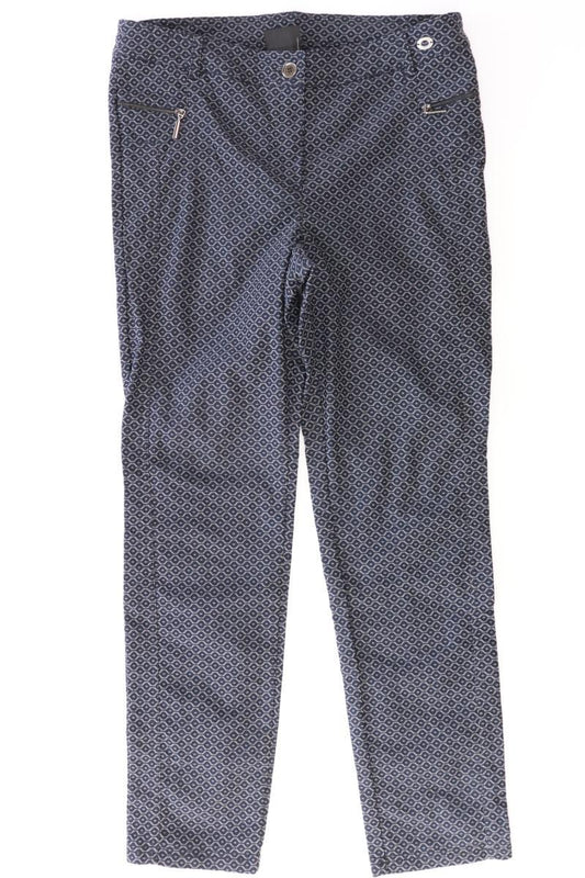 Lisa Tossa Stoffhose Gr. 42 schwarz aus Baumwolle