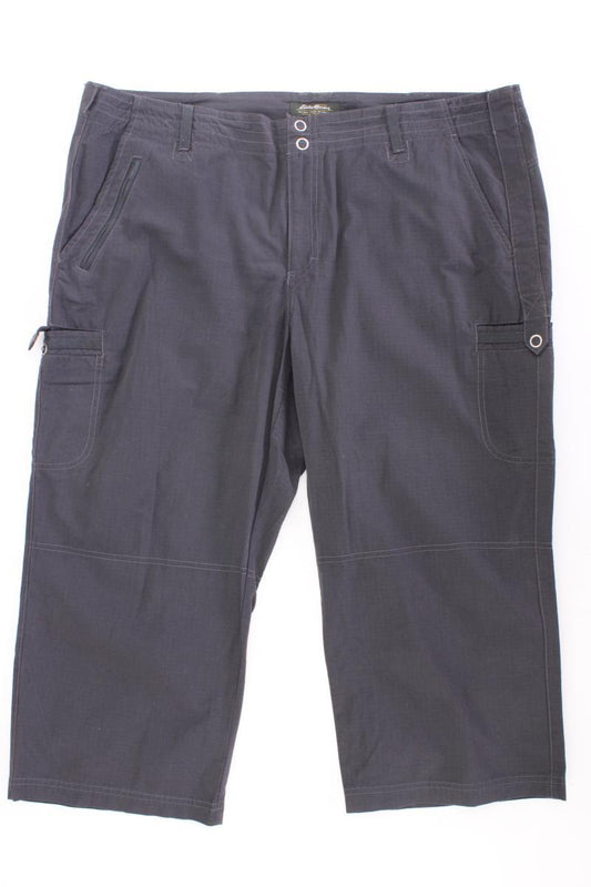 Eddie Bauer Shorts für Herren Gr. Kurzgröße 20 grau aus Baumwolle