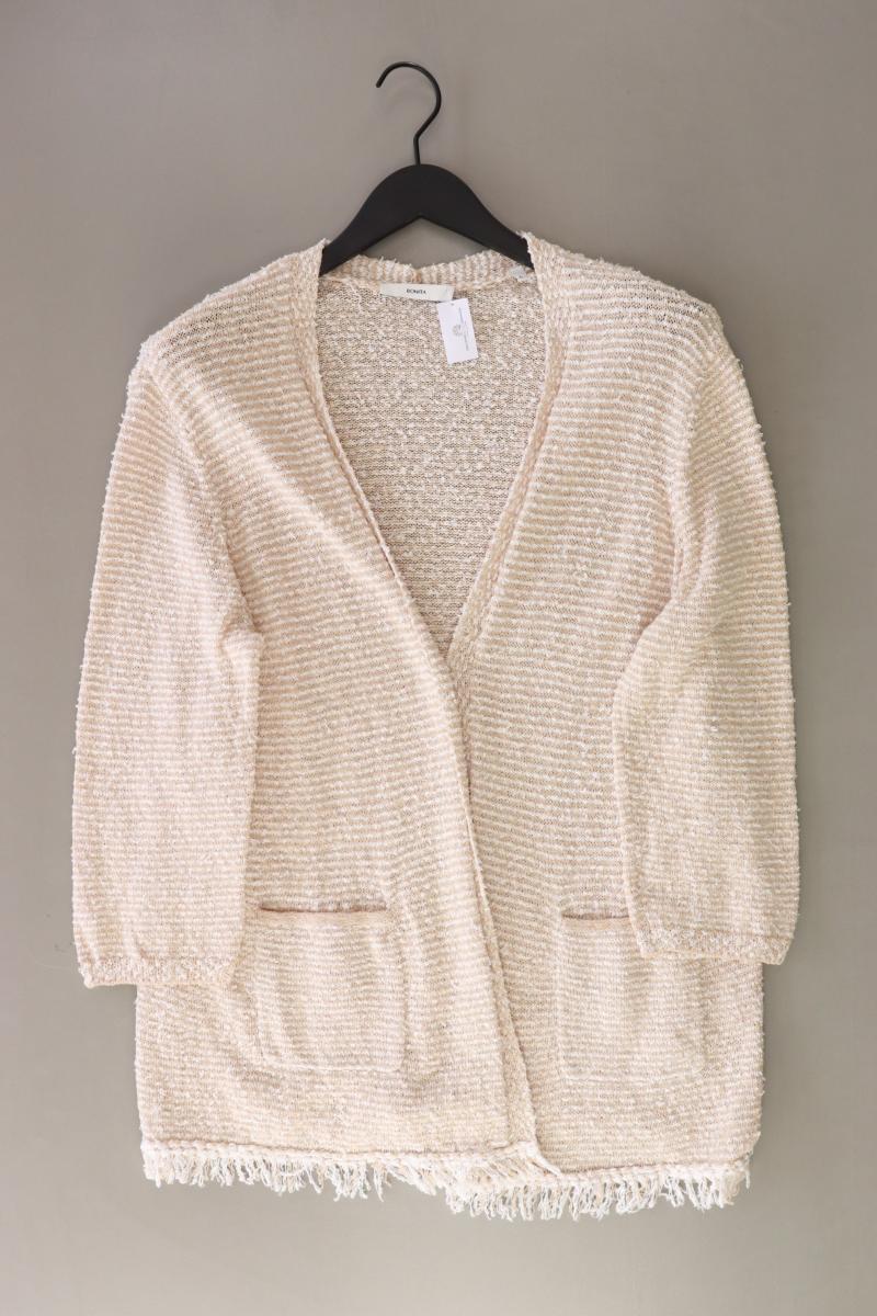 Bonita Strickjacke Gr. L Langarm creme