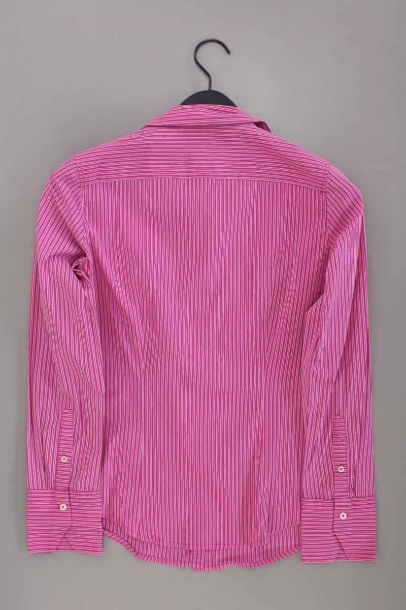United Colors of Benetton Langarmbluse Gr. S gestreift pink aus Baumwolle