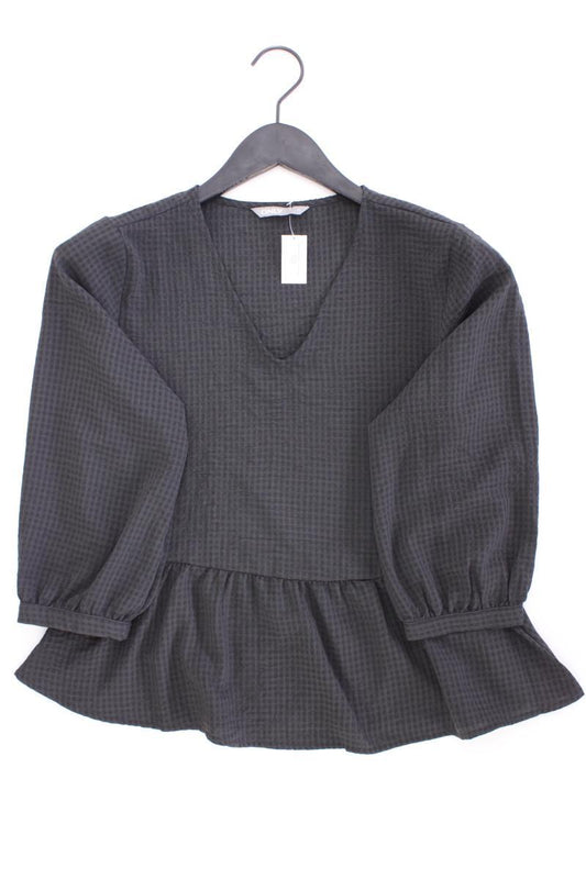 Only Classic Bluse Gr. S 3/4 Ärmel grau aus Polyester