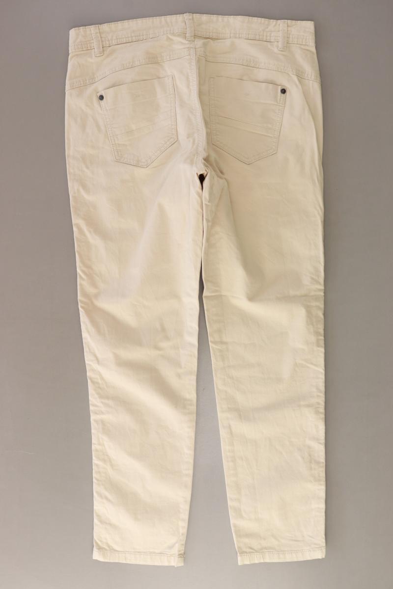 Street One Hose Gr. 38 creme aus Baumwolle