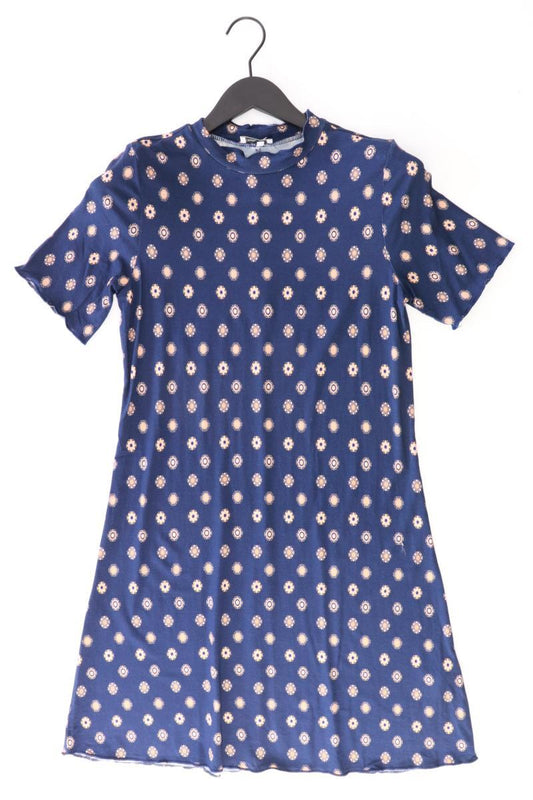 Boysens Kurzarmkleid Gr. 40 blau aus Viskose