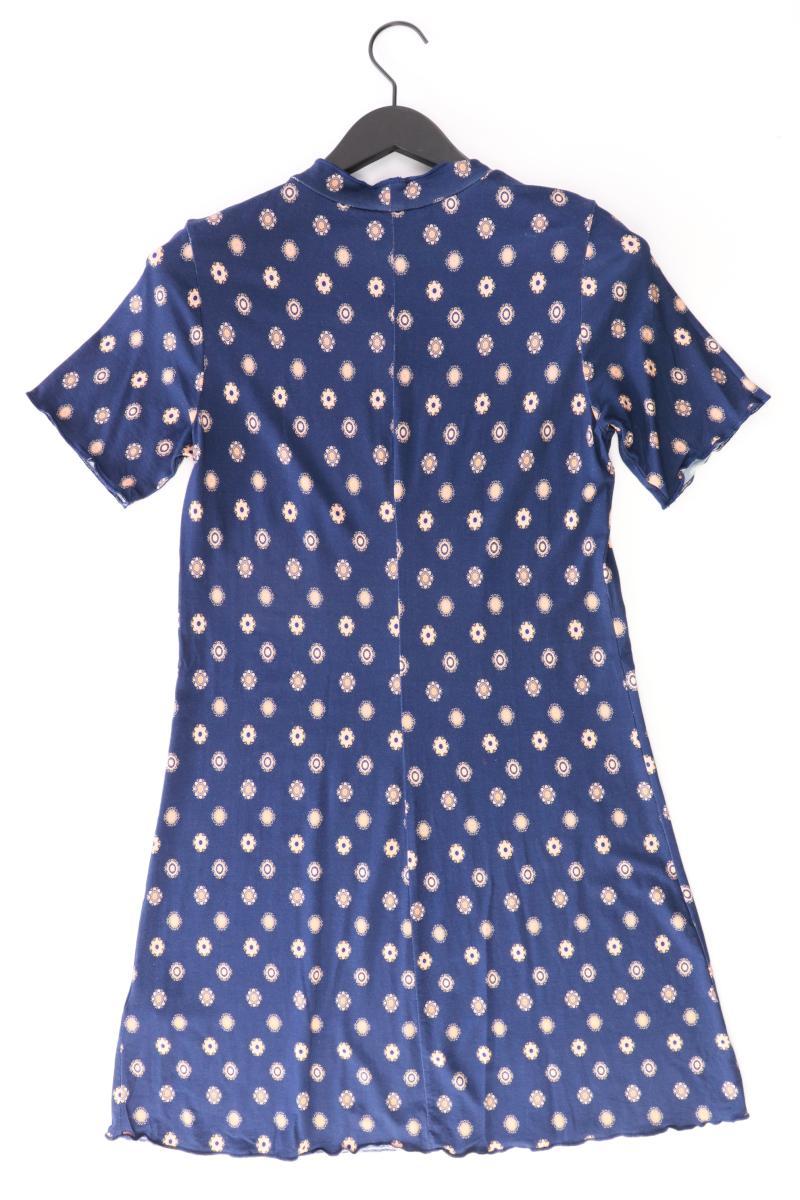 Boysens Kurzarmkleid Gr. 40 blau aus Viskose