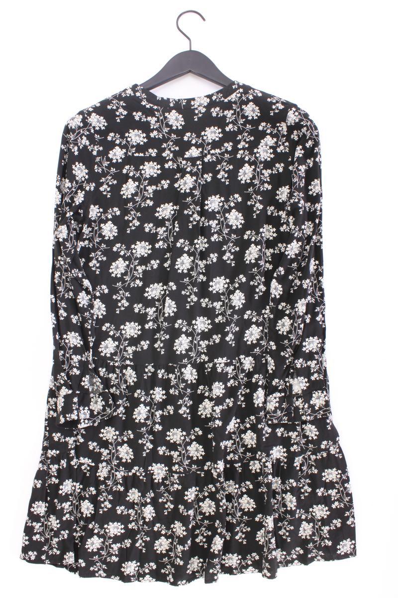 Smith & Soul Langarmkleid Gr. M mit Blumenmuster neuwertig schwarz