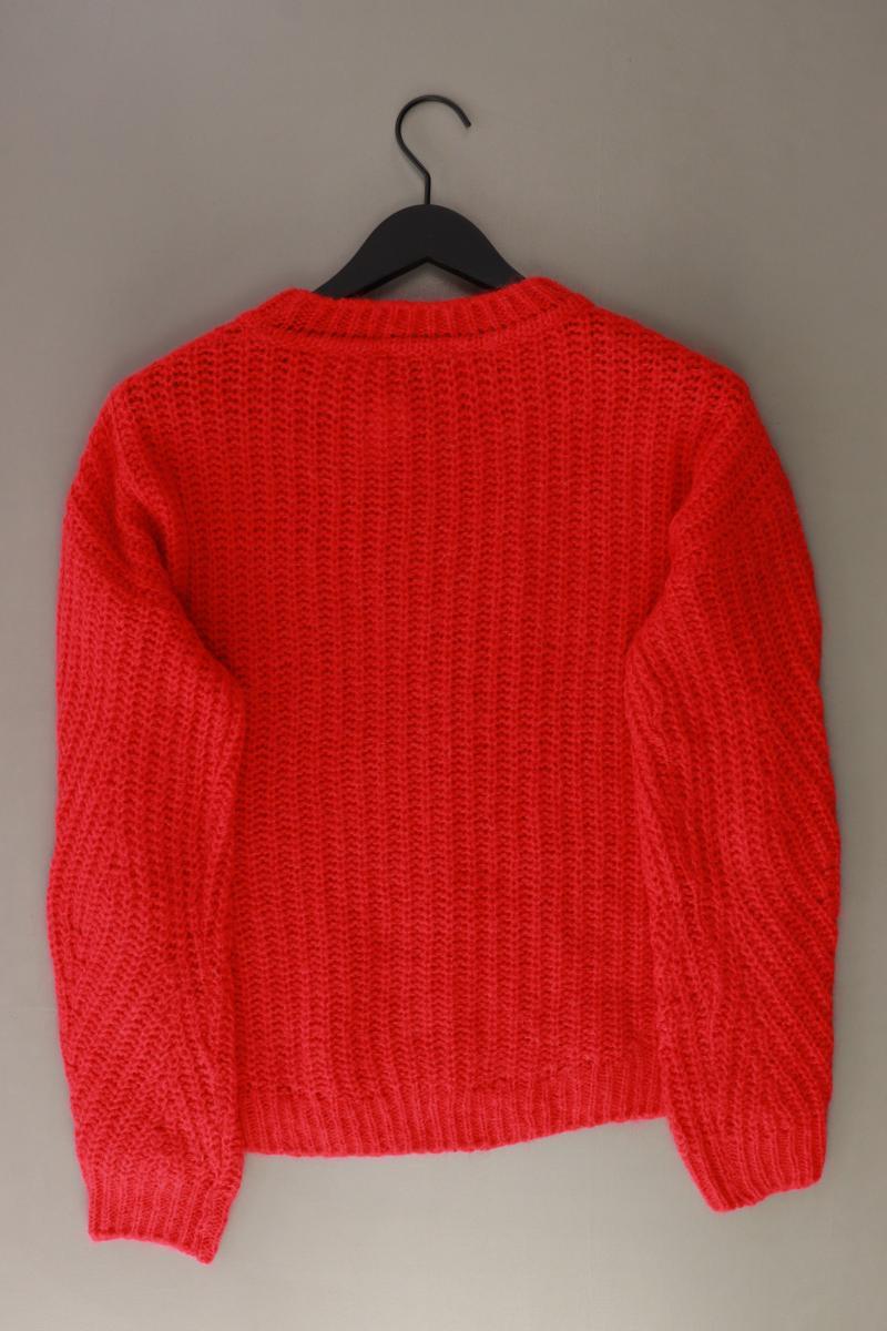 Esprit Grobstrickpullover Gr. M rot aus Polyamid