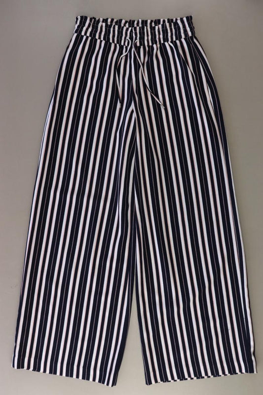 Only Stoffhose Gr. 34 gestreift blau aus Polyester