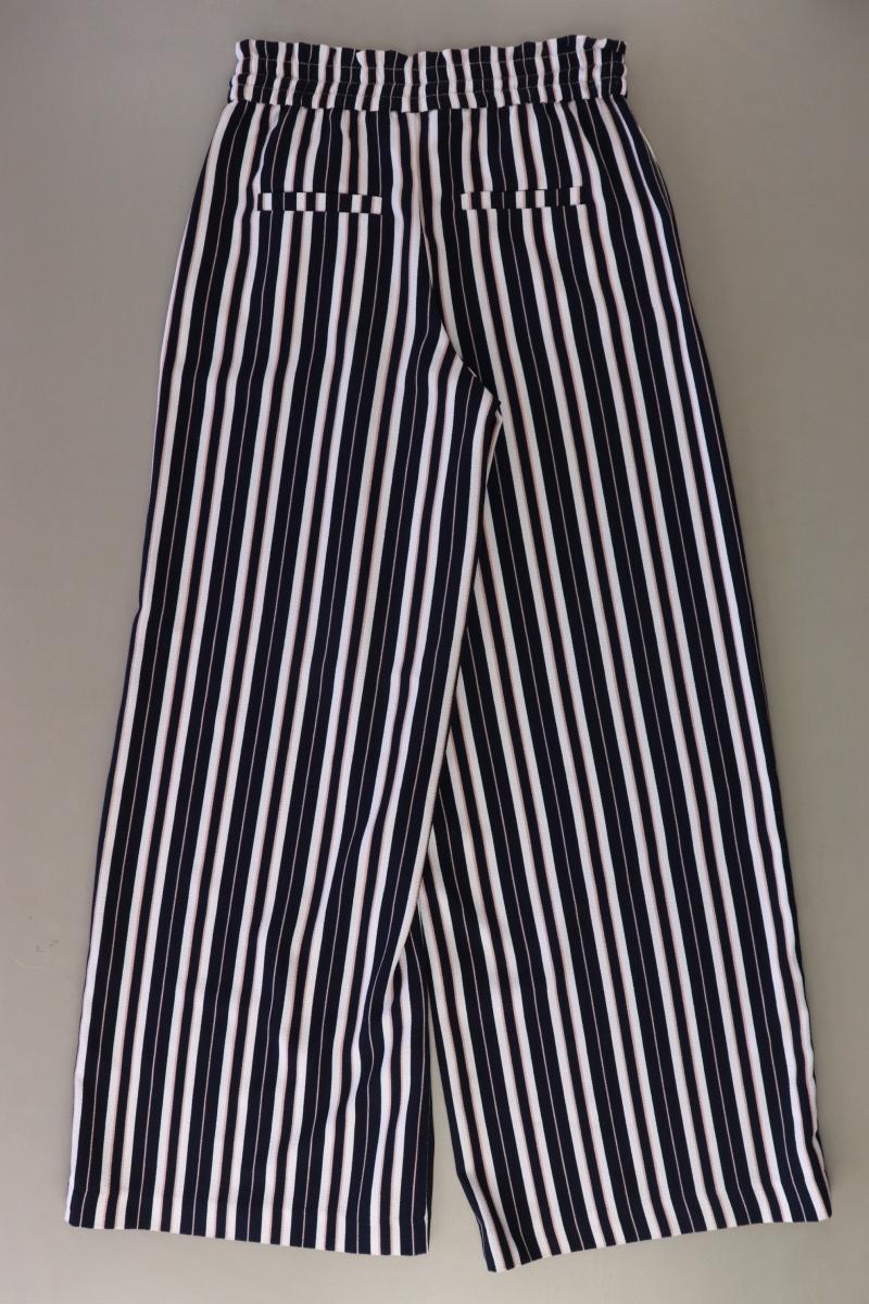 Only Stoffhose Gr. 34 gestreift blau aus Polyester