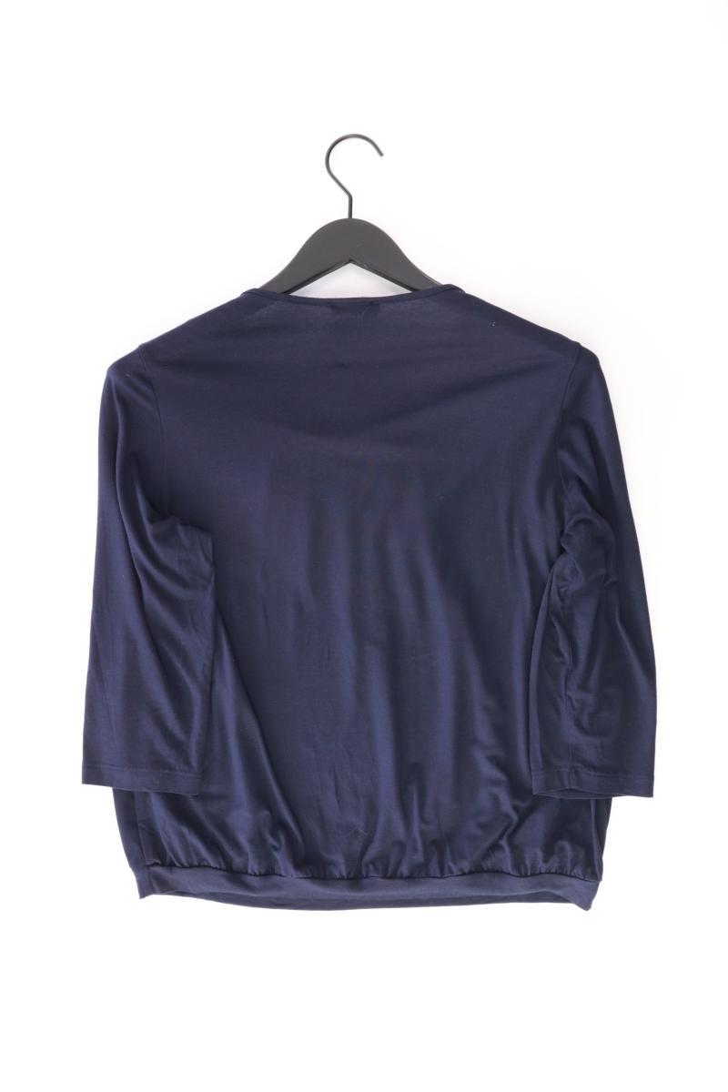 Atelier GS Chiffonbluse Gr. M 3/4 Ärmel blau