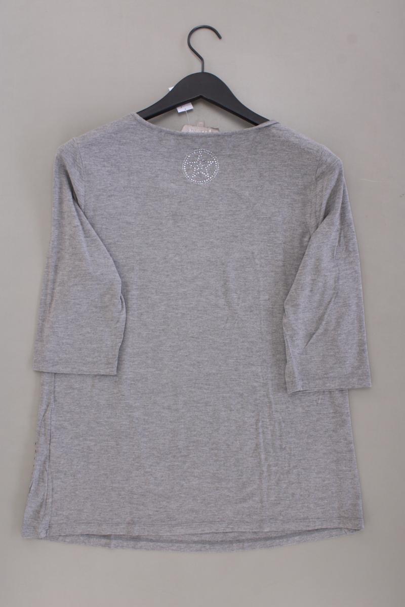 Thom by Thomas Rath Classic Shirt Gr. 44 neuwertig 3/4 Ärmel grau aus Viskose