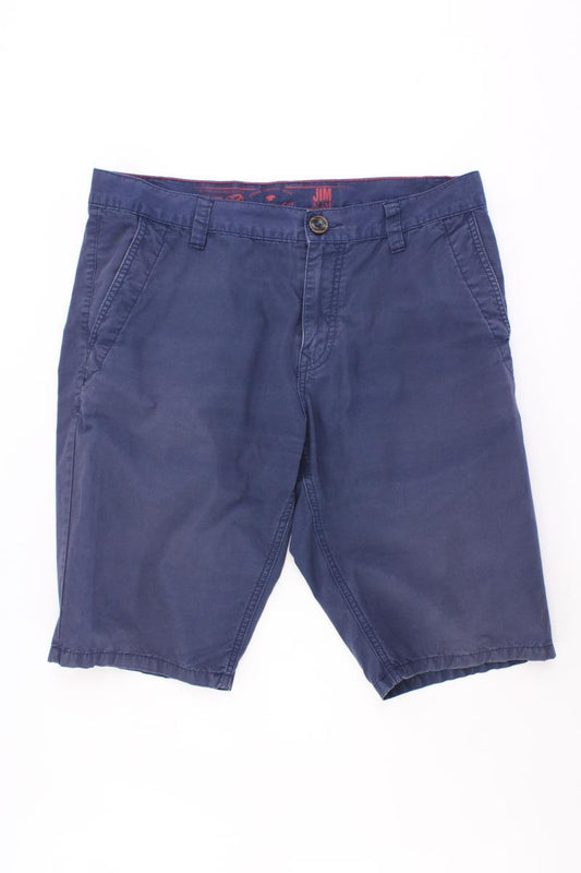 Tom Tailor Shorts für Herren Gr. W32 Modell Jim blau aus Baumwolle