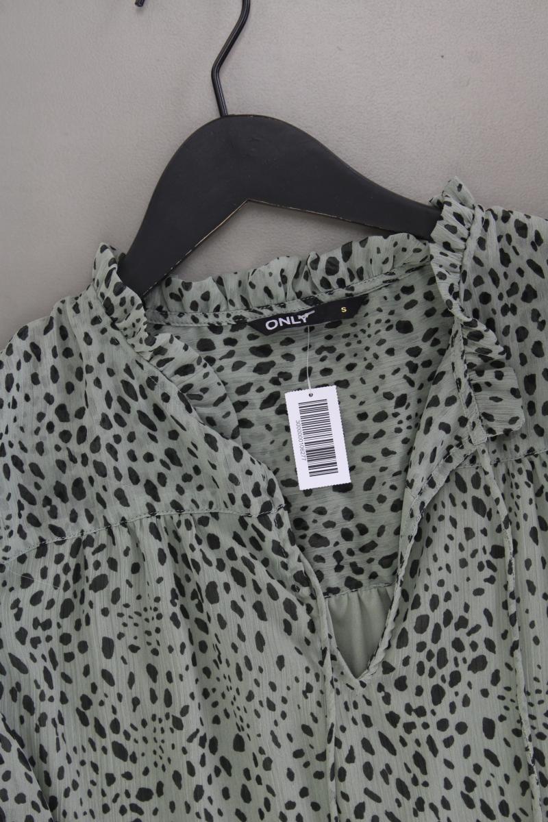 Only Langarmbluse Gr. S grün aus Polyester