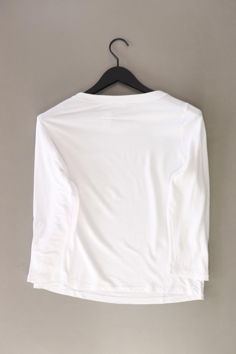Opus Regular Shirt Gr. 38 3/4 Ärmel weiß