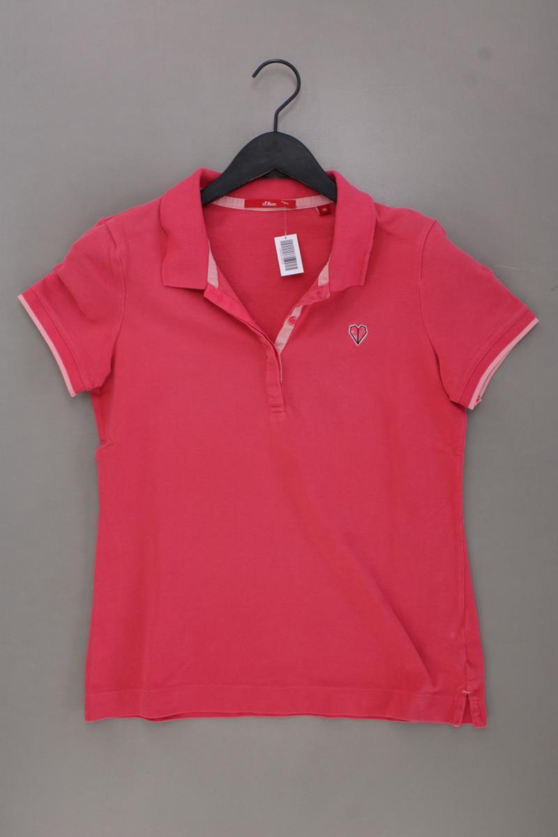 s.Oliver Poloshirt Gr. 36 neuwertig Kurzarm pink aus Baumwolle