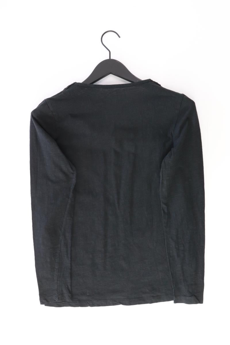 MARK ADAM Longsleeve-Shirt Gr. 38 Langarm schwarz aus Baumwolle