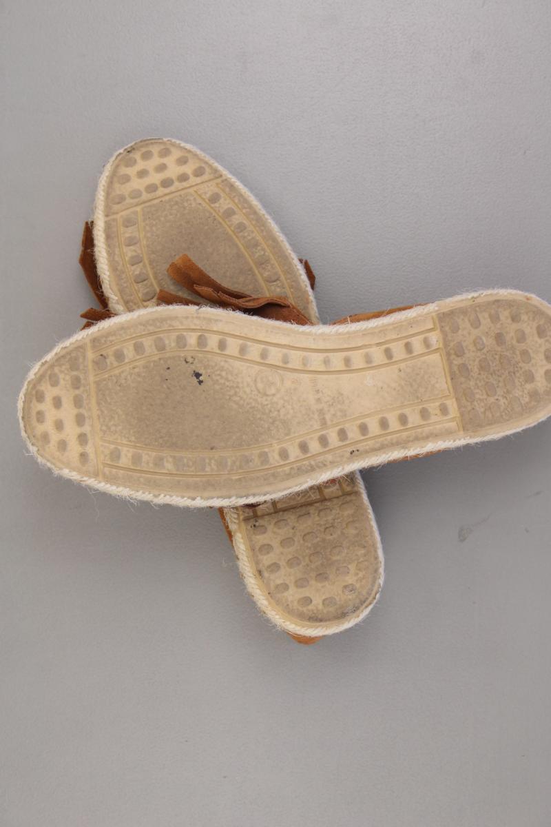 STRANDFEIN Sandalen Gr. 38 braun aus Leder