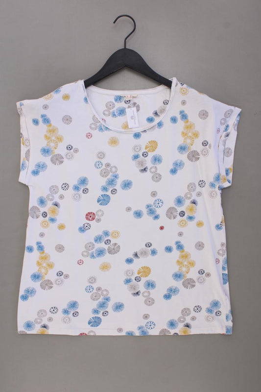 Esprit Printshirt Gr. M Kurzarm weiß