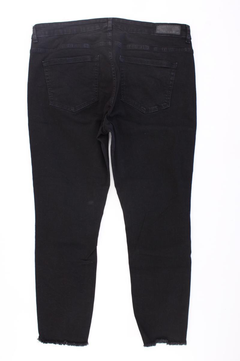 Only Carmakoma Skinny Jeans Gr. 50/L32 schwarz